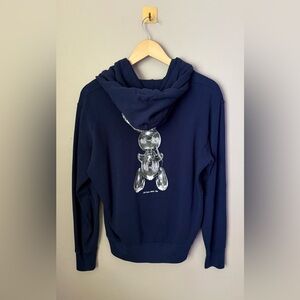 Men’s XS Jeff Koons Stainless Rabbit Long Sleeve Uniqlo Pullover Hoodie Sweater